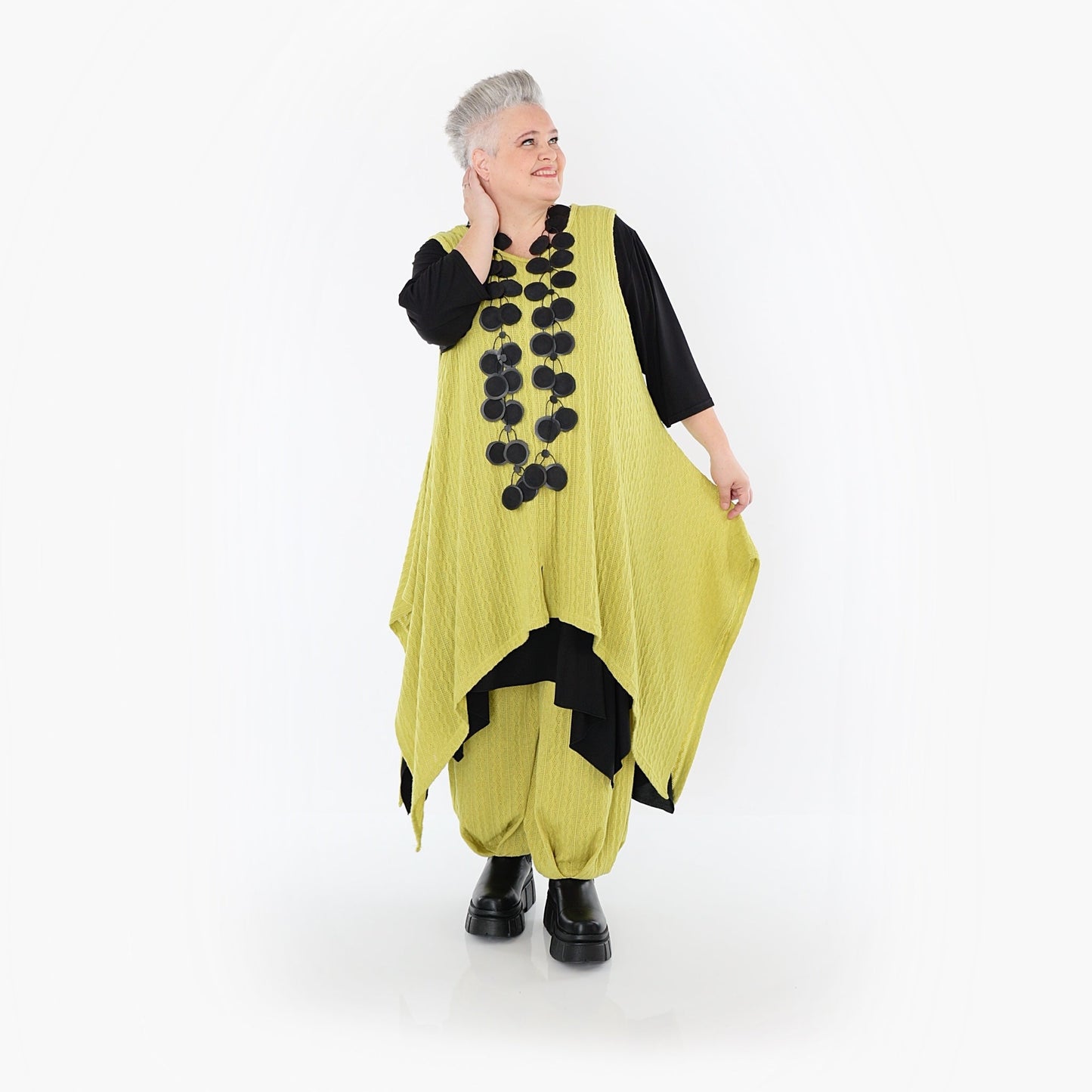 Akh 1532 03067 Dress Lime 6