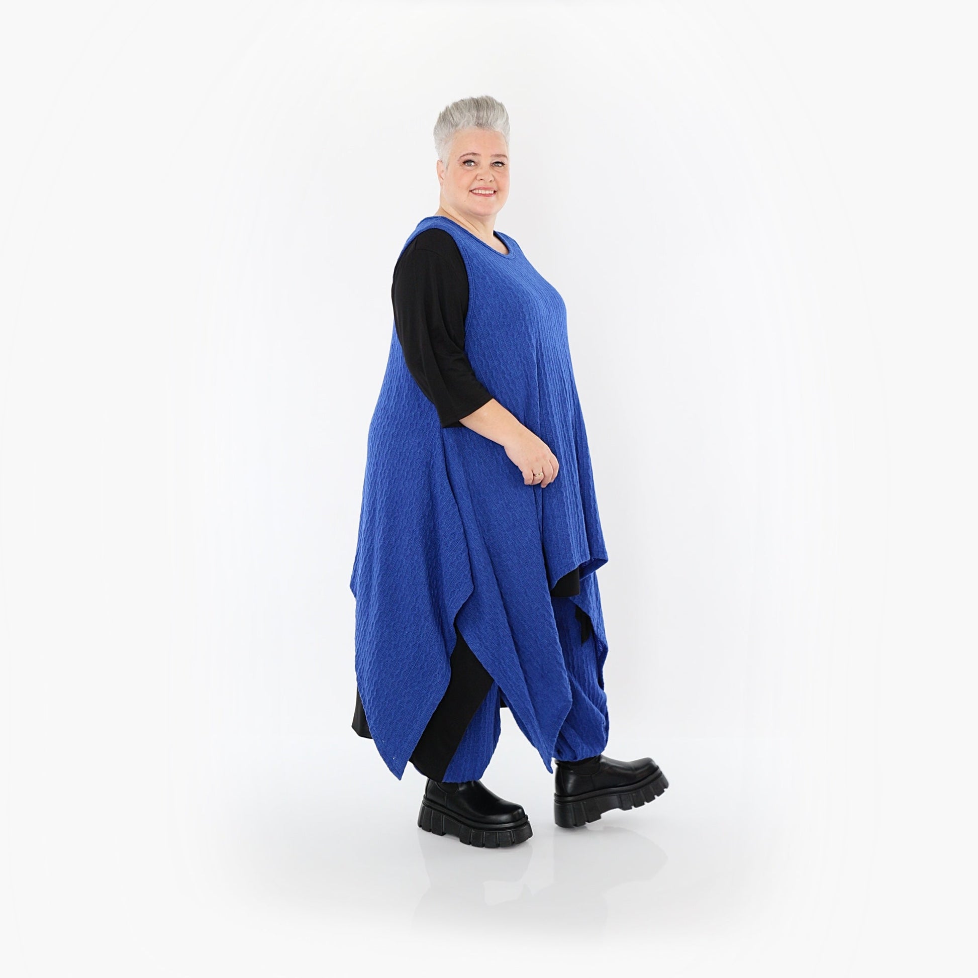 Akh 1532 03067 Dress Royal Blue 4