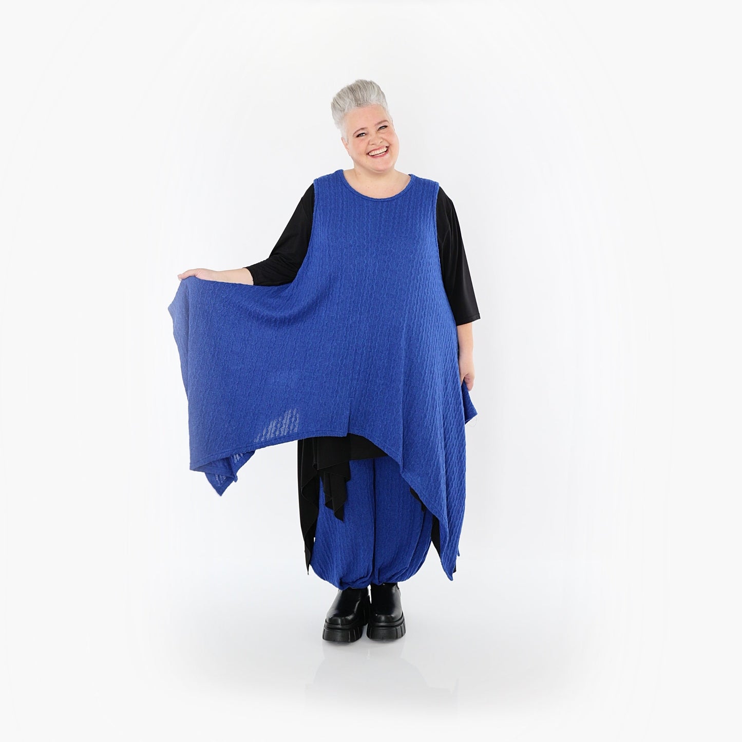 Akh 1532 03067 Dress Royal Blue 5