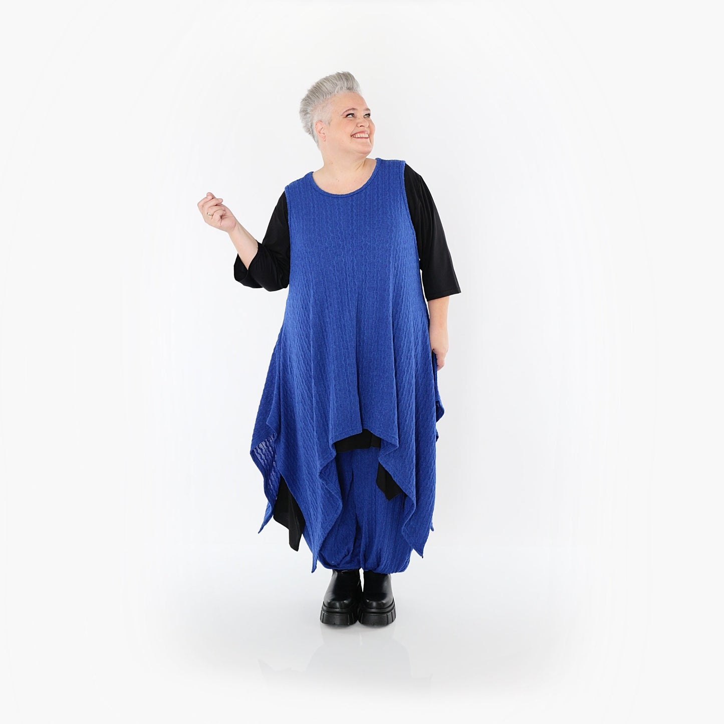 Akh 1532 03067 Dress Royal Blue 6