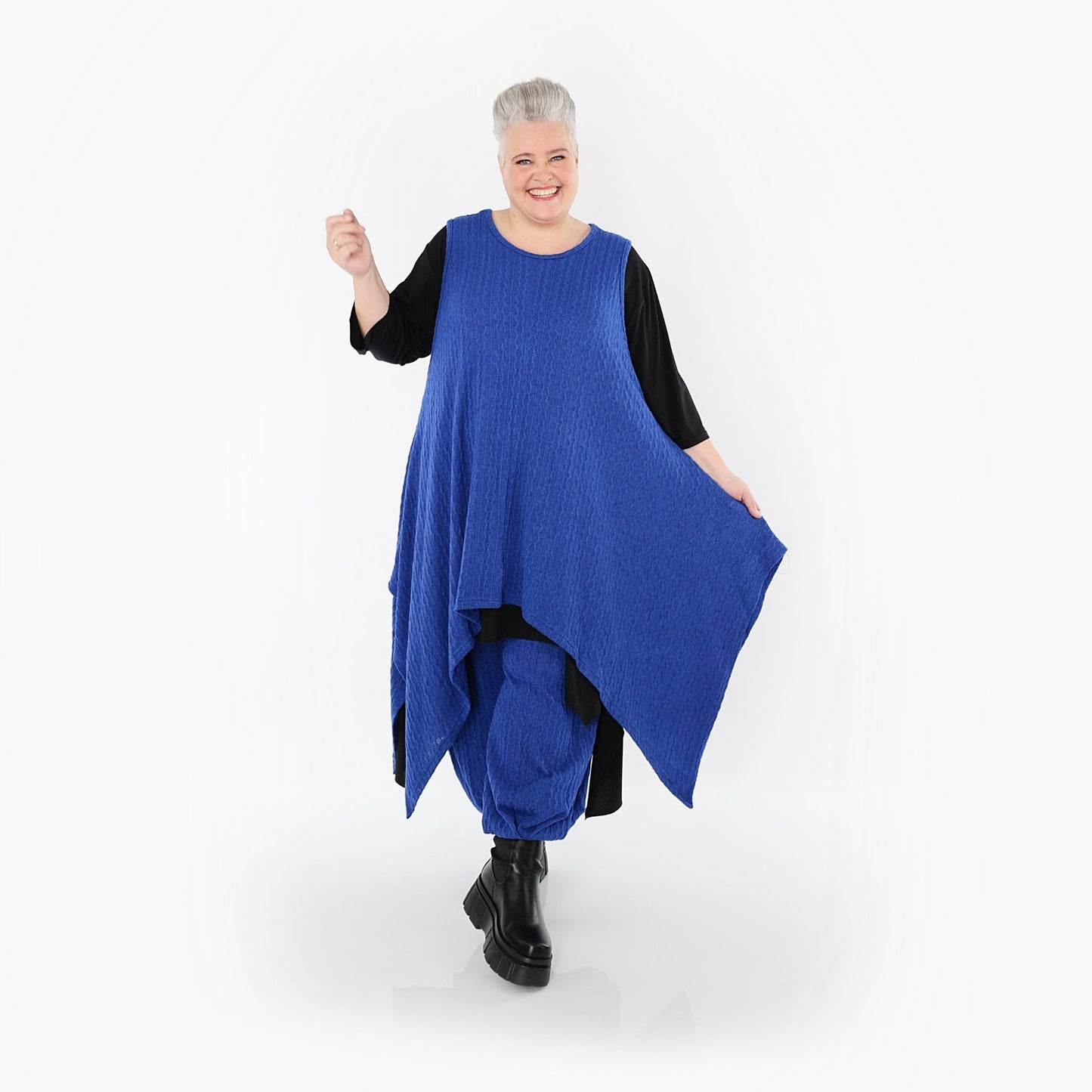 Akh 1532 03067 Dress Royal Blue 7