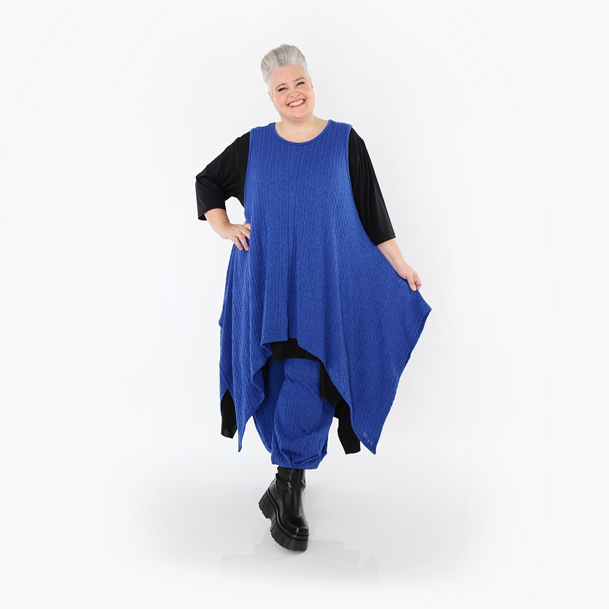 Akh 1532 03067 Dress Royal Blue 8