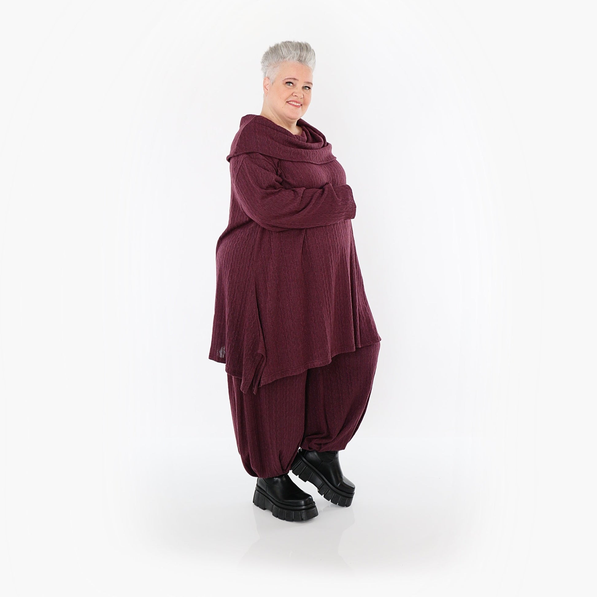 Akh 1532 05920 Trousers Burgundy 6