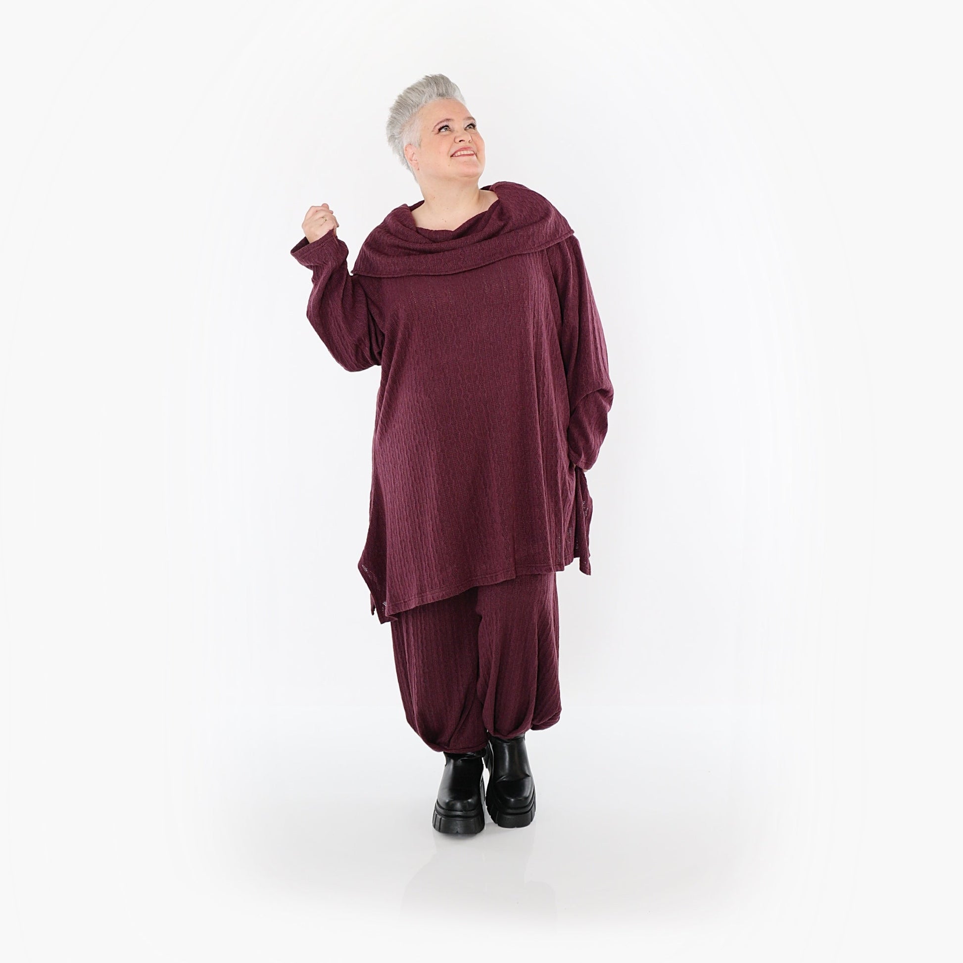 Akh 1532 05920 Trousers Burgundy 8