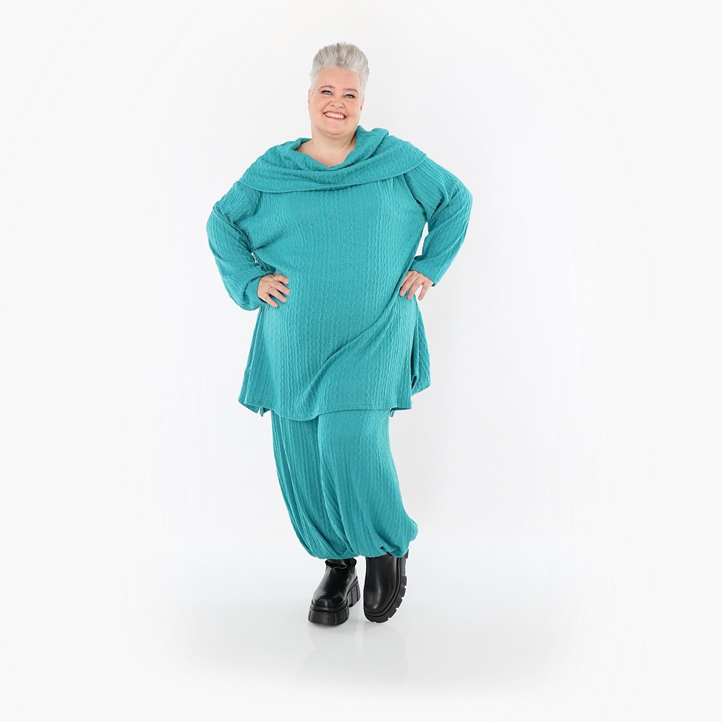 Akh 1532 05920 Trousers Petrol Blue 3