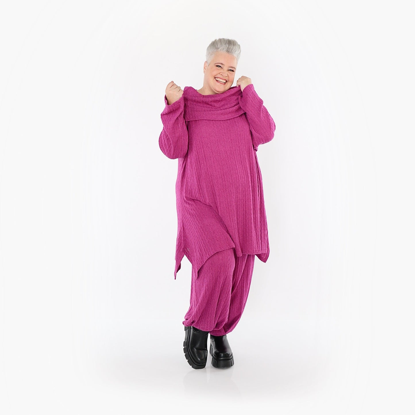 Akh 1532 07145 Shirt Fuchsia 10