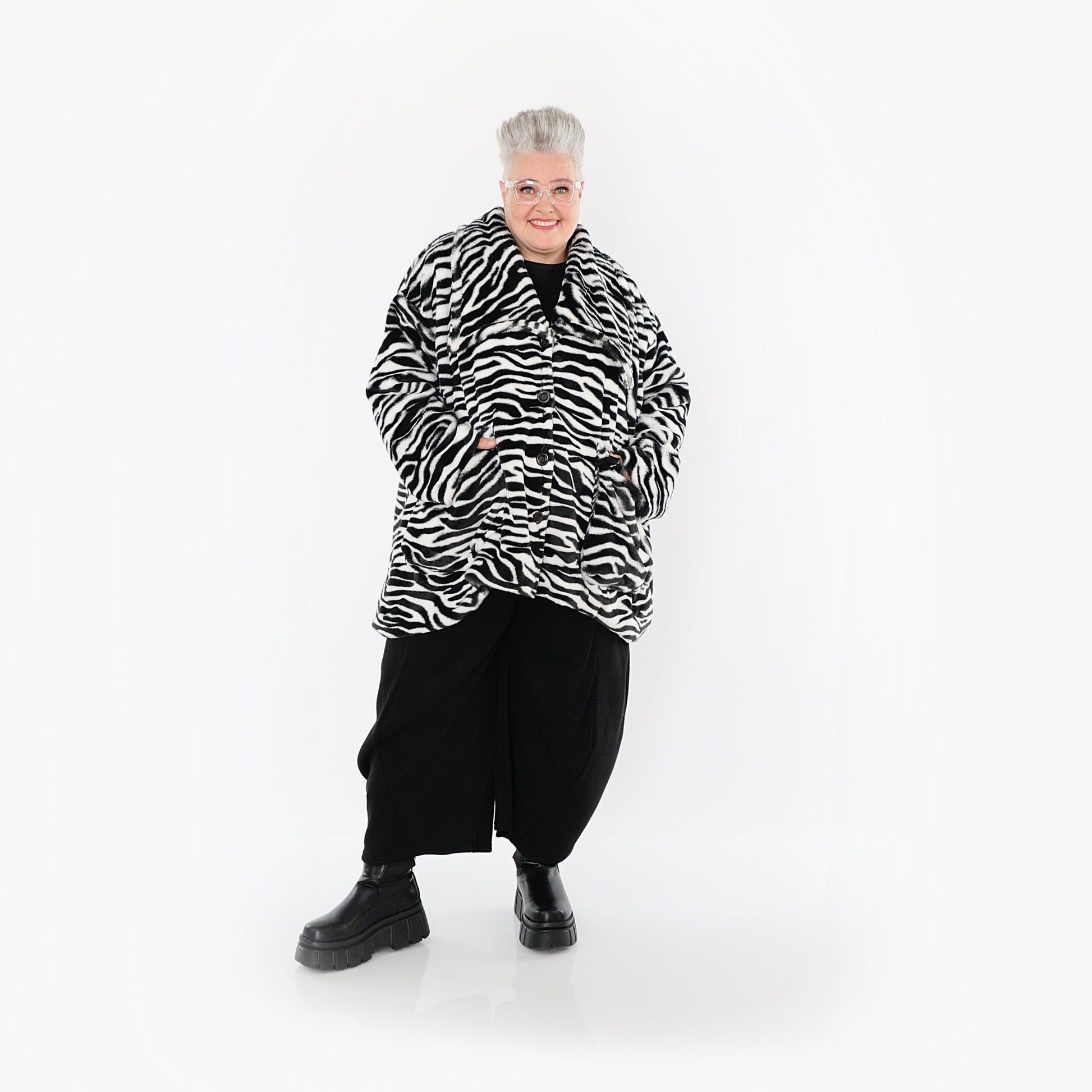 Akh 1534 06749 Jacket Black White 5