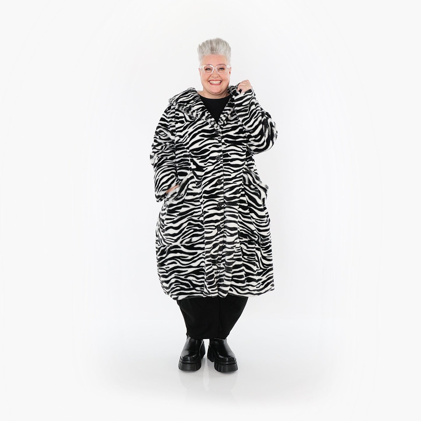 Akh 1534 06889 Jacket Black White 3