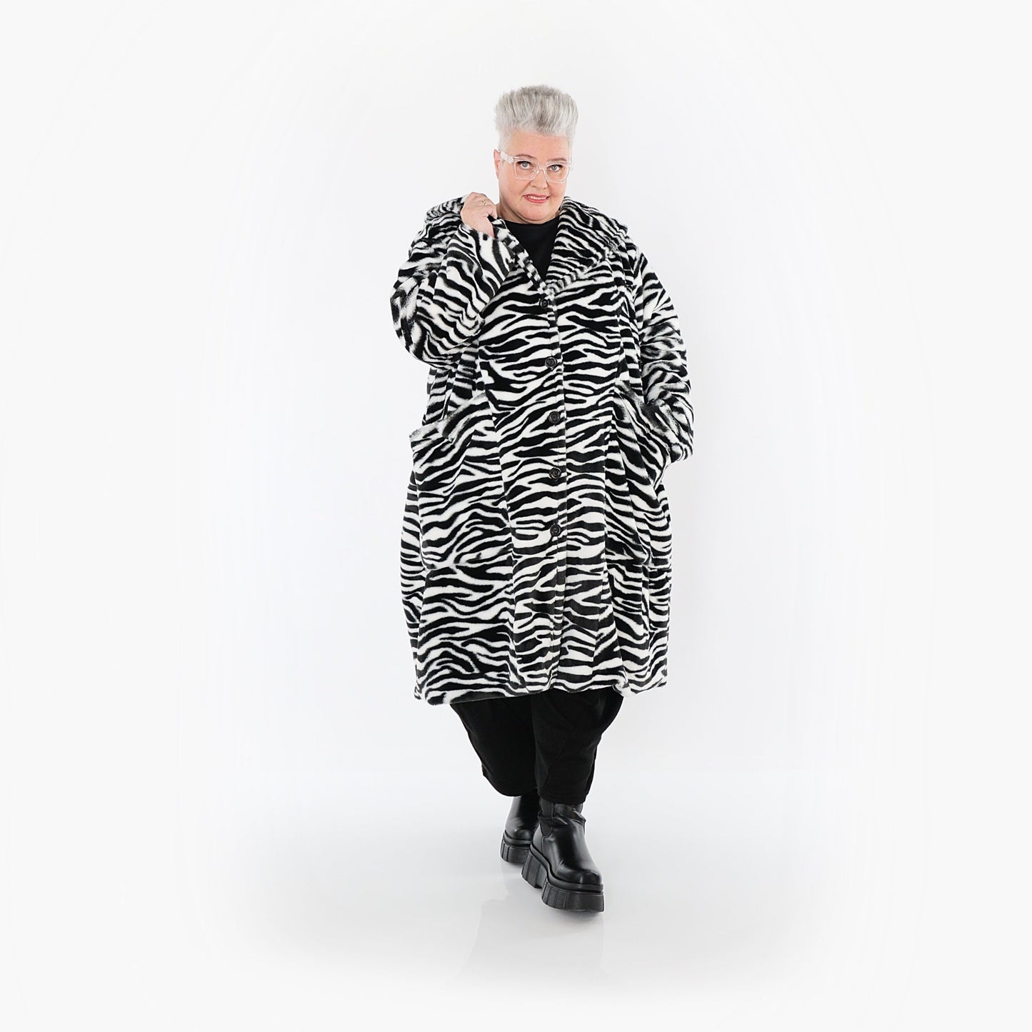 Akh 1534 06889 Jacket Black White