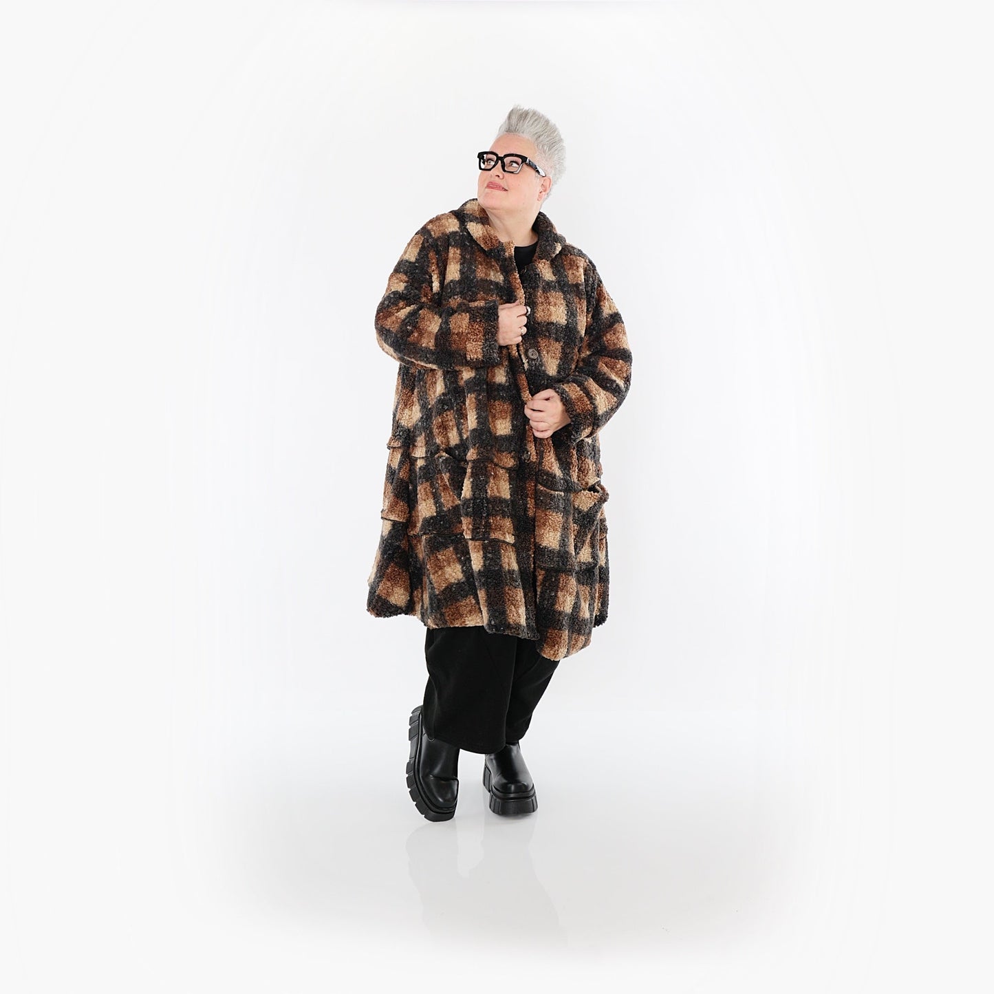 Akh 1535 02225 Jacket Cognac Beige Grey 10