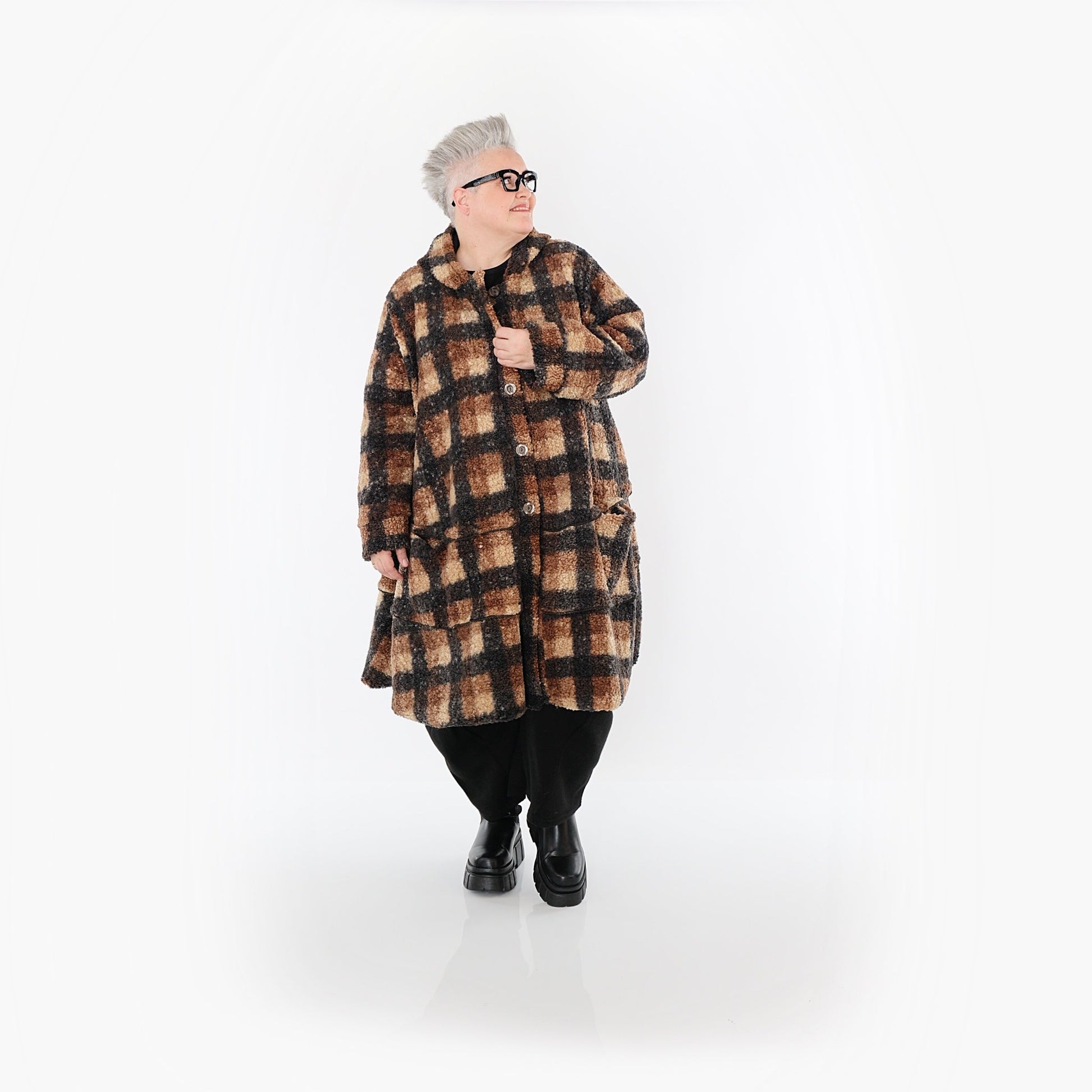 Akh 1535 02225 Jacket Cognac Beige Grey 8