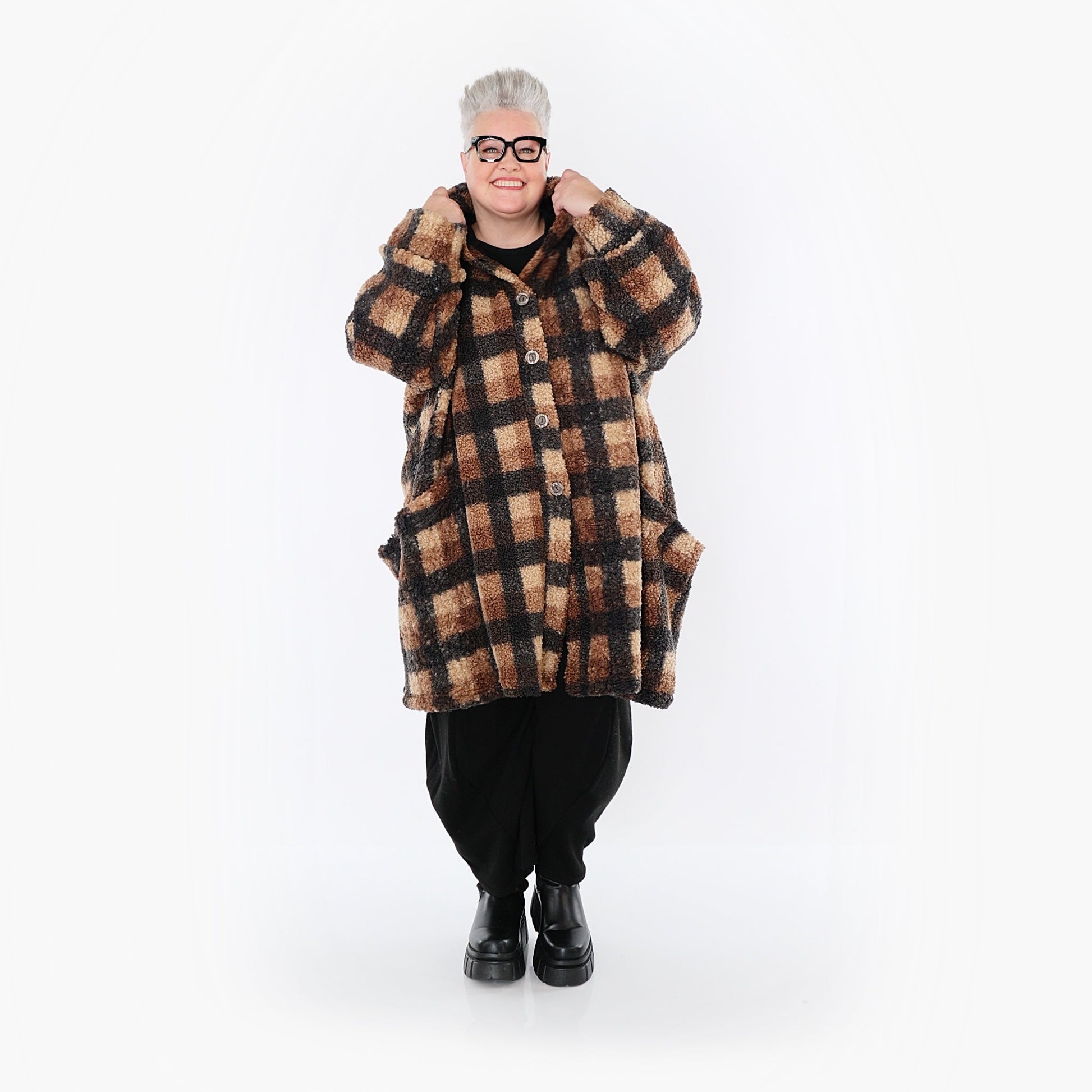 Akh 1535 06660 Jacket Cognac Beige Grey 6