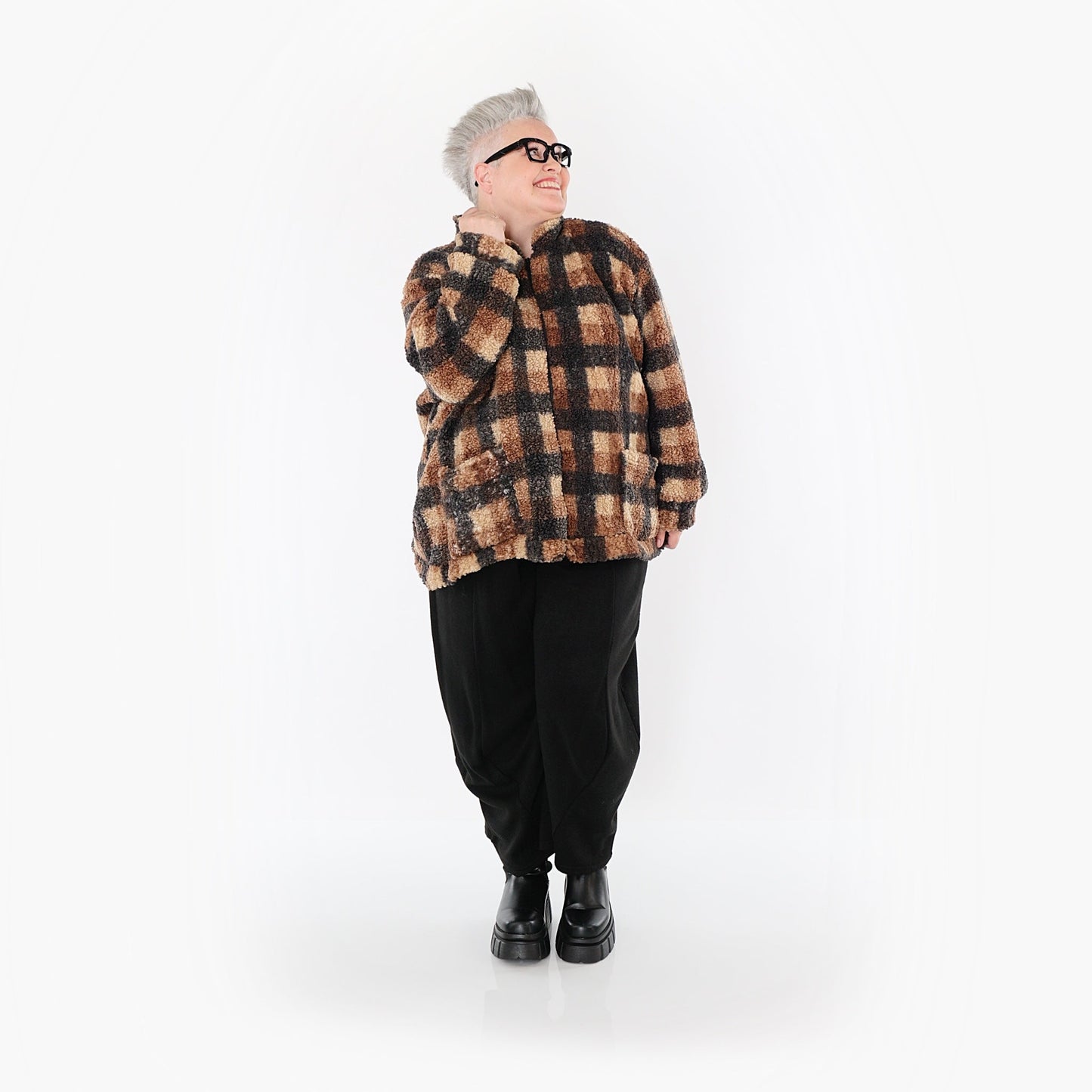 Akh 1535 07017 Jacket Cognac Beige Grey 7