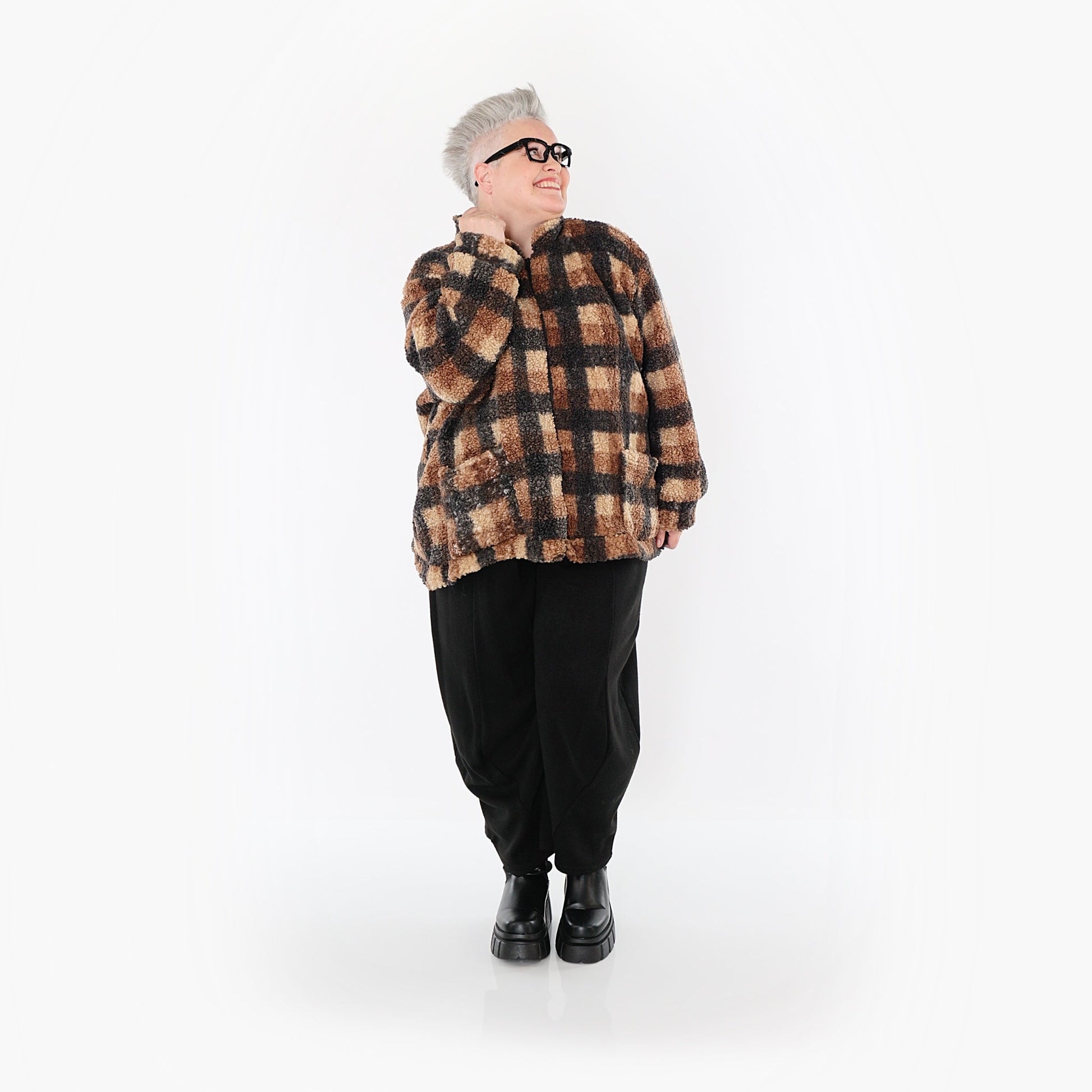 Akh 1535 07017 Jacket Cognac Beige Grey 7