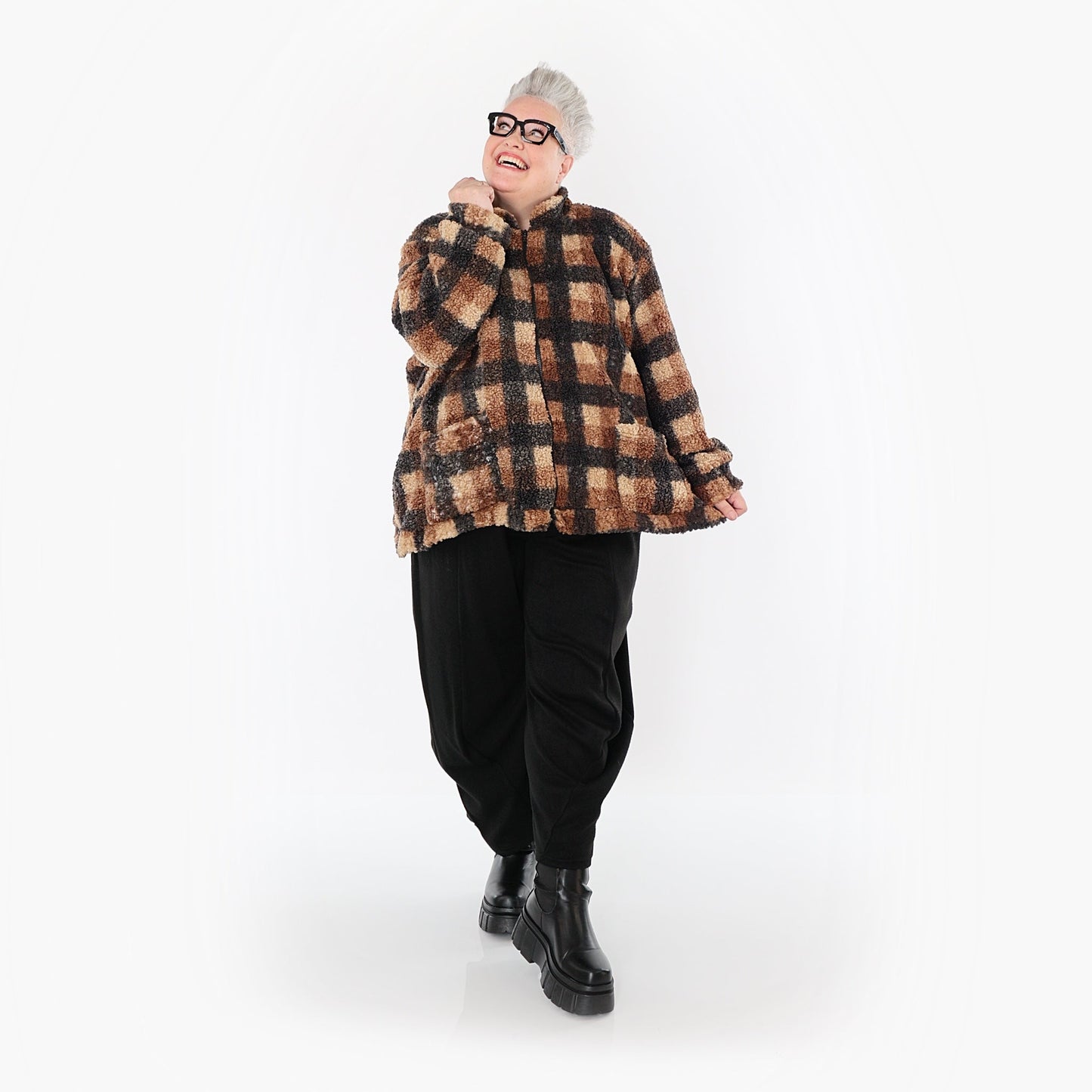 Akh 1535 07017 Jacket Cognac Beige Grey 9