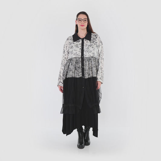 7136 "Divina" Blouse – White