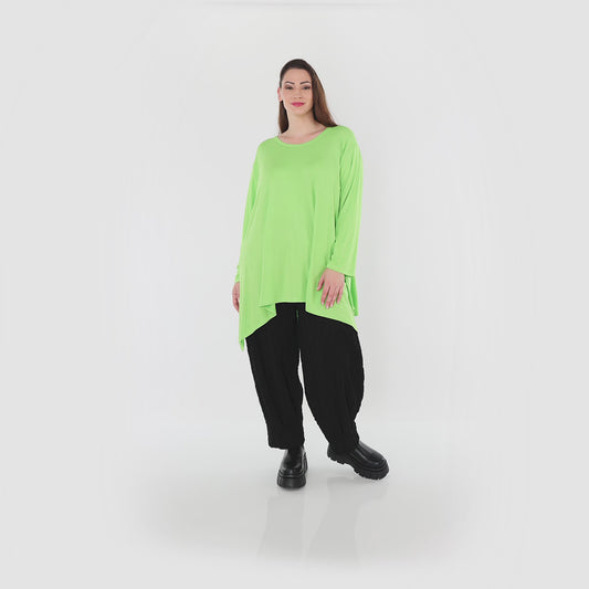 01019 "BasicLove" Shirt – Apple green